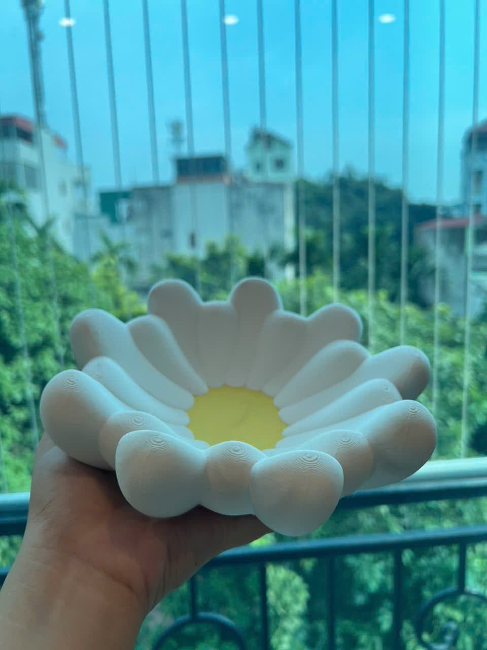 Daisy Bowl 3D In House - tô hoa cúc decor, đựng hoa quả và đồ trang trí